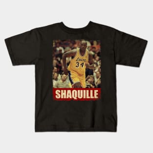 Shaquille O'neal - RETRO STYLE Kids T-Shirt